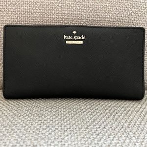 Kate Spade wallet with gold details